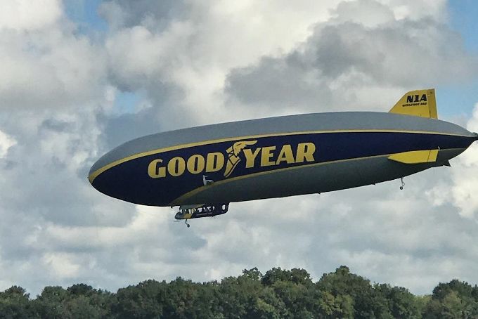 Goodyear Blimp visits Beaumont Municipal Airport Local News