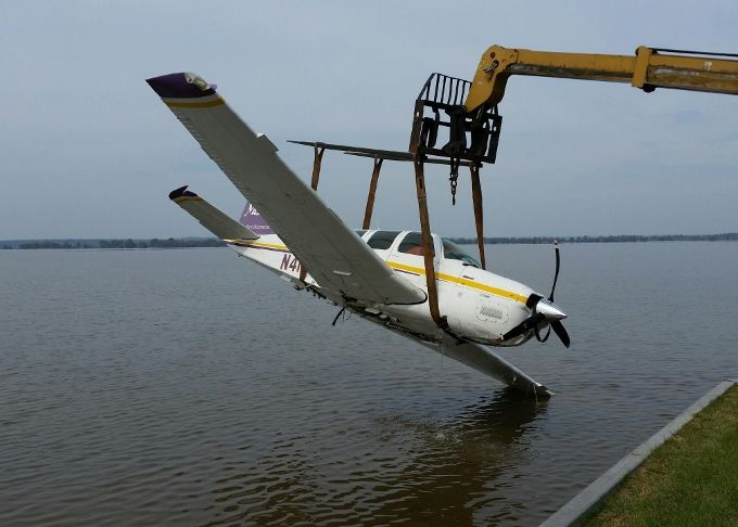 Downed plane retrieved from Dam B, Local News