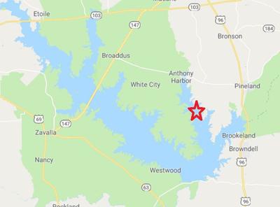 Lake Sam Rayburn Map Drowned Woman's Body Recovered From Lake Sam Rayburn | Local News | Kjas.com