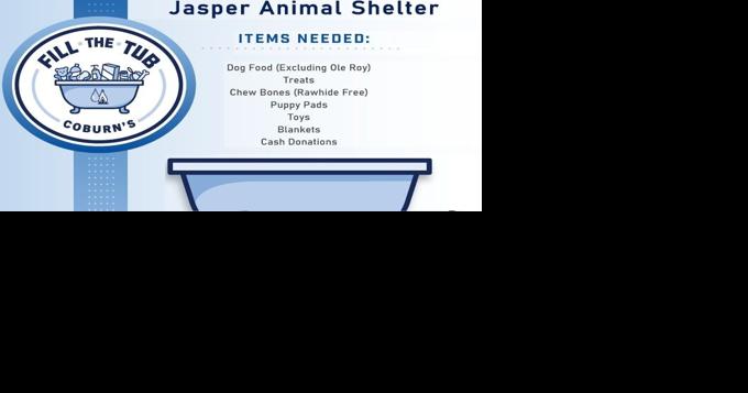Coburn Supply Company gathering donations for City of Jasper Animal Shelter - Vimarsana News