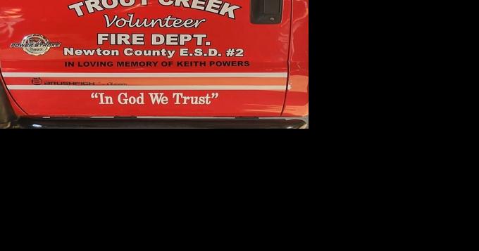 TCVFD dedicates brush truck in memory of deceased firefighter - Vimarsana News