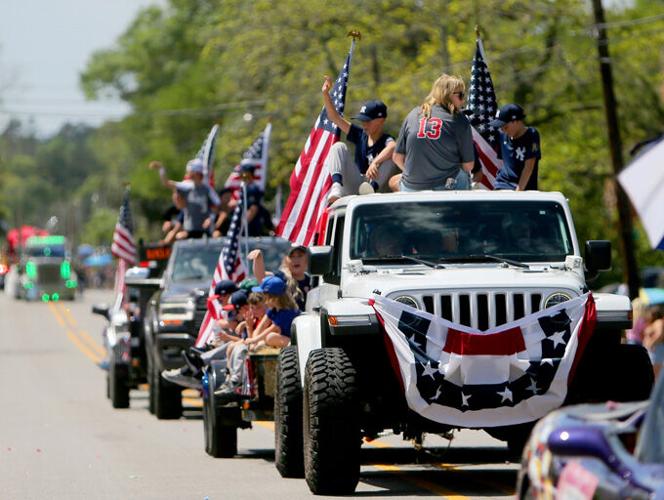 Beauty queens, marching bands, fire trucks and more...Dogwood festival