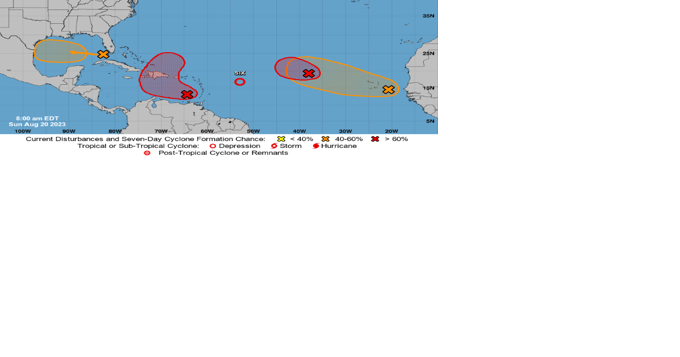 Sun, Aug 20th, 2023 8:00am Tropical Update - Vimarsana News