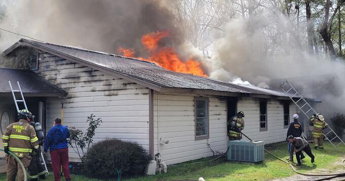 Fire destroys area church - Vimarsana News