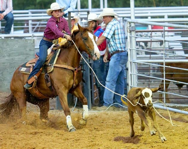 The 3rd Annual Jasper Pro Rodeo is underway and the fans love it