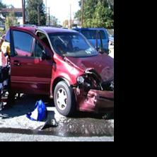 Three Injured in Late Morning Auto Accident