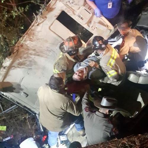 Trooper receives top honor after helping firefighters rescue a man