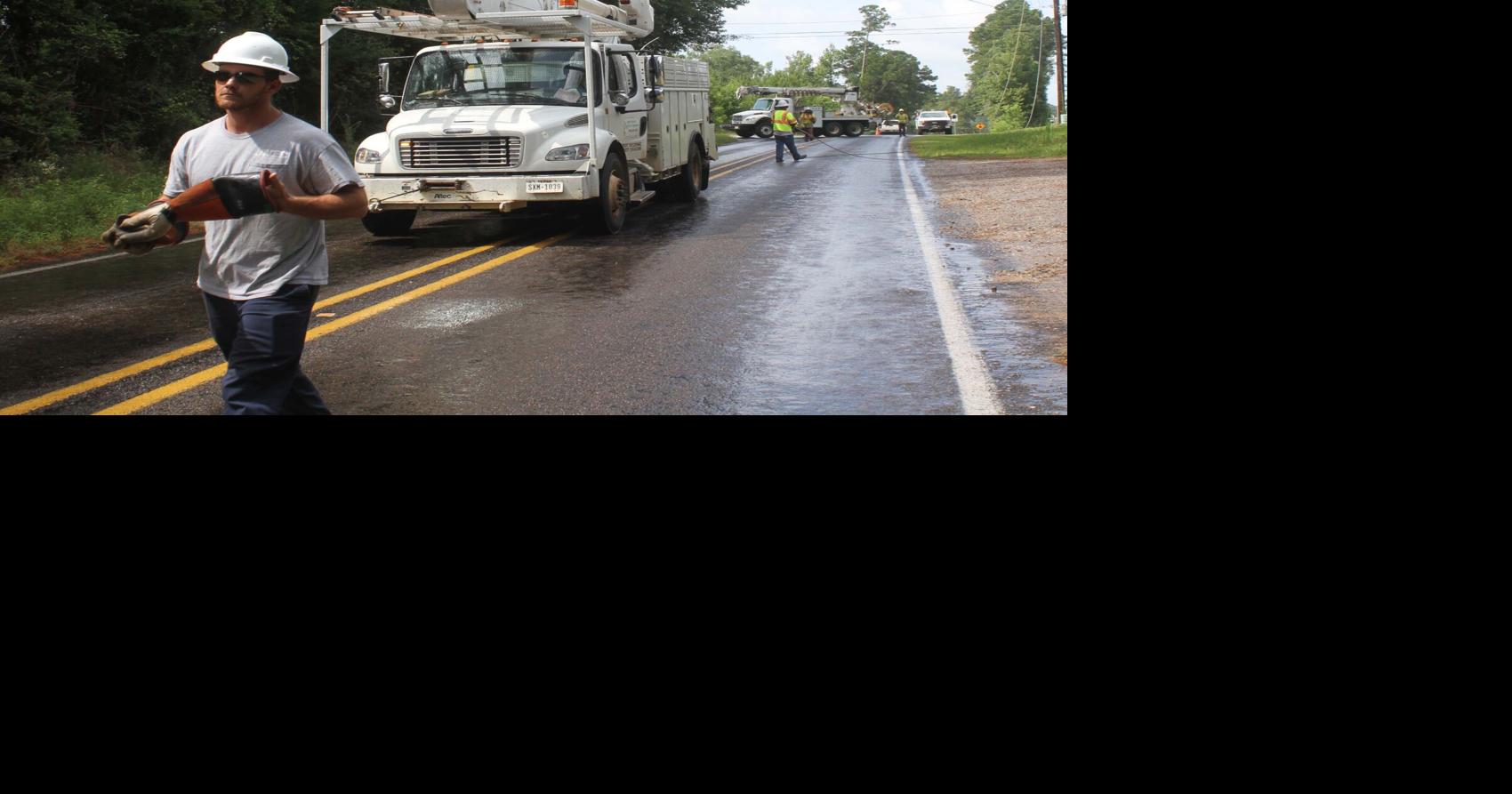 Tree falls on power line interrupting power to west part of Jasper ...