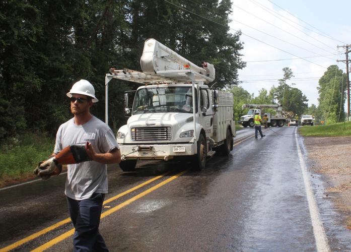 Tree falls on power line interrupting power to west part of Jasper ...