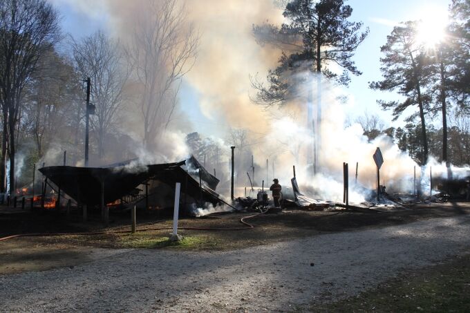 Fire Destroys Numerous Camper Trailers In Brookeland | Local News ...