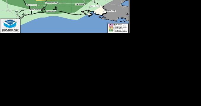 Slight chance of severe weather early Thursday morning - Vimarsana News
