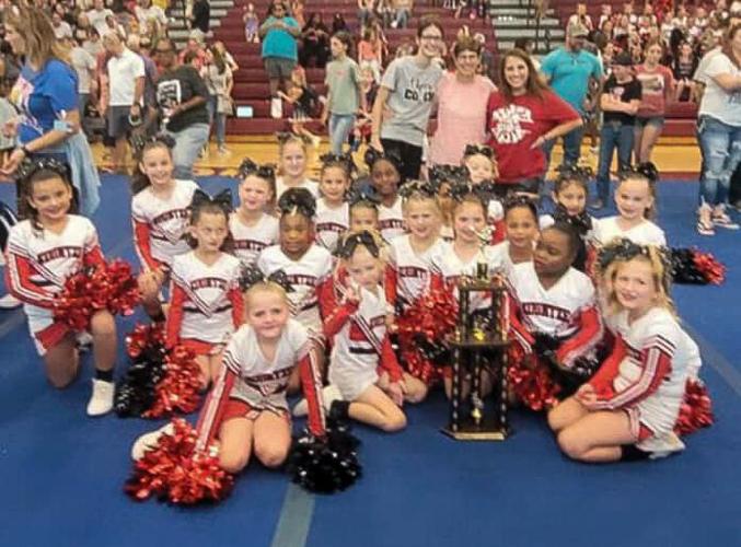 Kountze, Buna, and Silsbee Youth Cheer Teams win at Lonestar Cheer