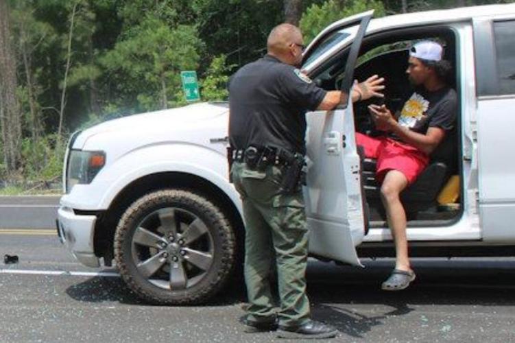U.S. Mail truck hit broadside by a pickup in Polk County Local News