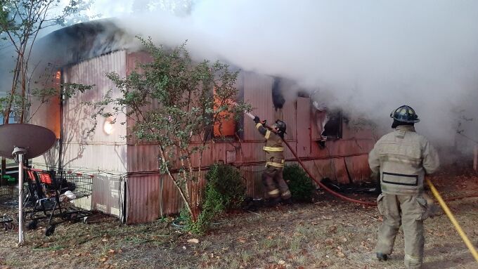 Mobile home destroyed in Tuesday morning blaze | Local News | kjas.com