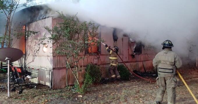 Mobile home destroyed in Tuesday morning blaze | Local News | kjas.com