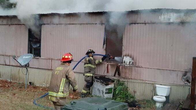 Mobile home destroyed in Tuesday morning blaze | Local News | kjas.com