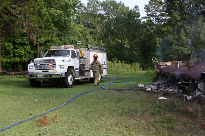 Late Sunday afternoon fire destroys home west of Jasper | Local News ...