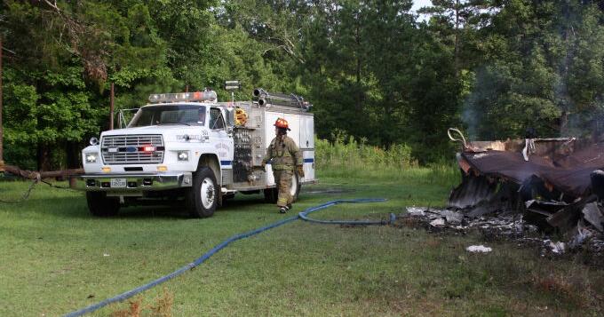 Late Sunday afternoon fire destroys home west of Jasper | Local News ...
