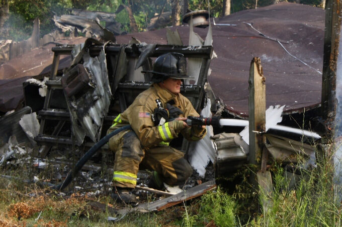 Late Sunday afternoon fire destroys home west of Jasper | Local News ...