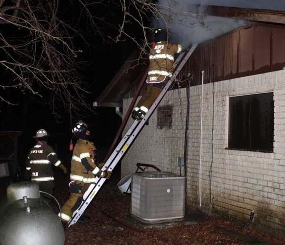 Local firemen respond to burning home on James Street. | Local News ...