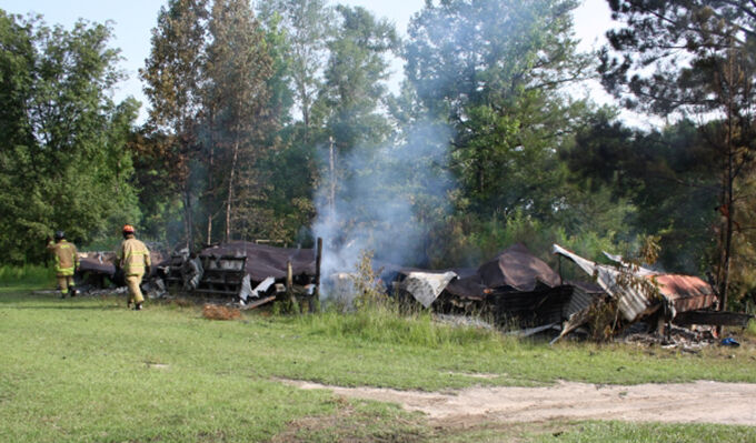 Late Sunday afternoon fire destroys home west of Jasper | Local News ...