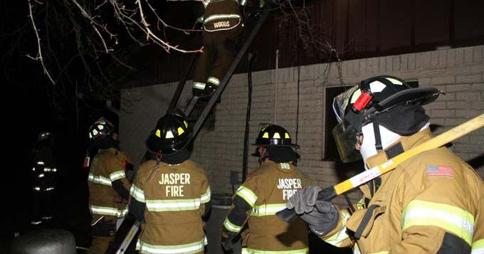 Local firemen respond to burning home on James Street. | Local News ...