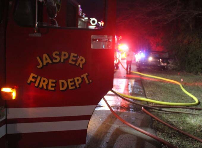Local firemen respond to burning home on James Street. | Local News ...
