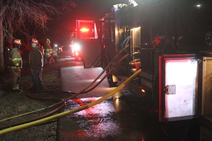 Local firemen respond to burning home on James Street. | Local News ...