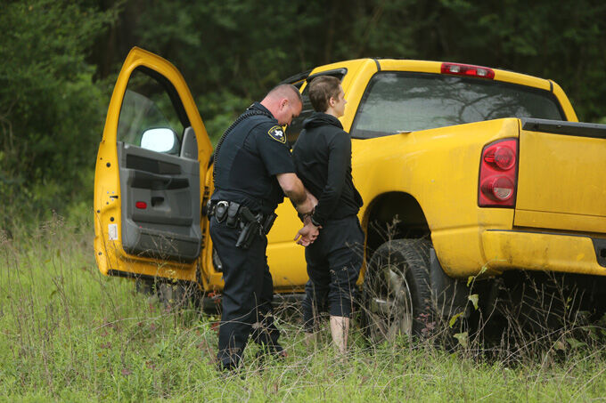 Vehicle leaves road and clips utility pole knocking out power | Local ...
