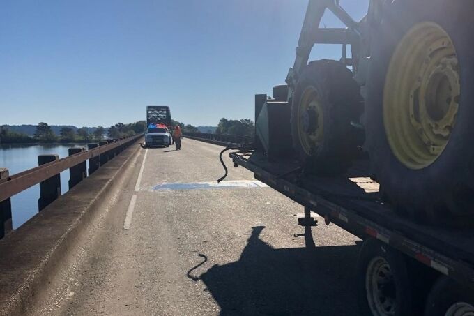 Multiple vehicle crash shuts down Dam B bridge for several hours