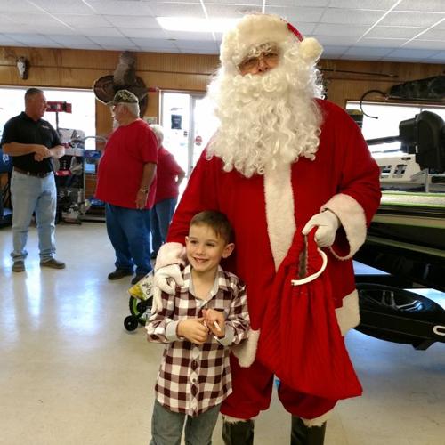 KJAS kicks off 2019 Toys for Tots/Blue Santa Drive at Jasper Outboard