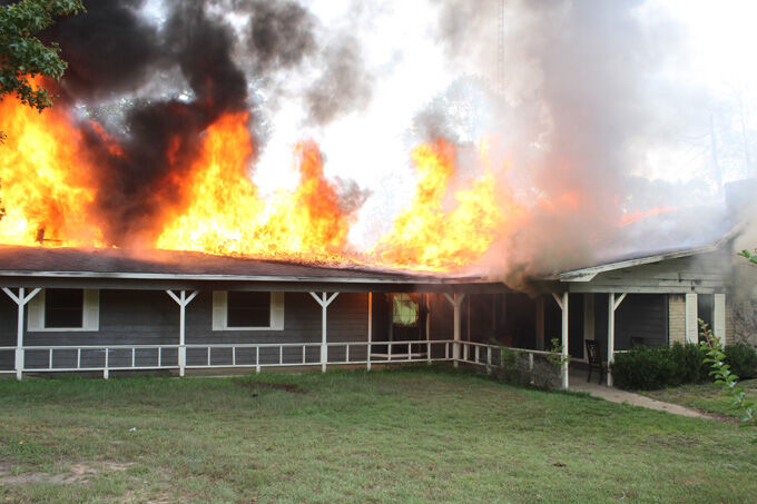 Sunday fire destroys home east of Jasper | Local News | kjas.com