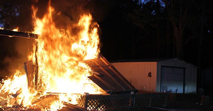 Early morning fire destroys home southwest of town | Local News | kjas.com