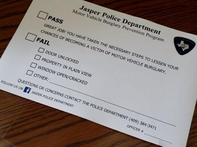 Police Now Issuing Auto Burglary Report Cards Local News Kjas Com