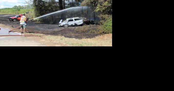 Unidentified woman killed in fiery Polk County crash - Vimarsana News