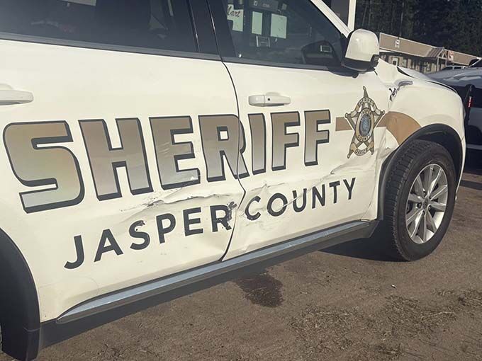 No injuries following an accident in north Jasper County involving ...