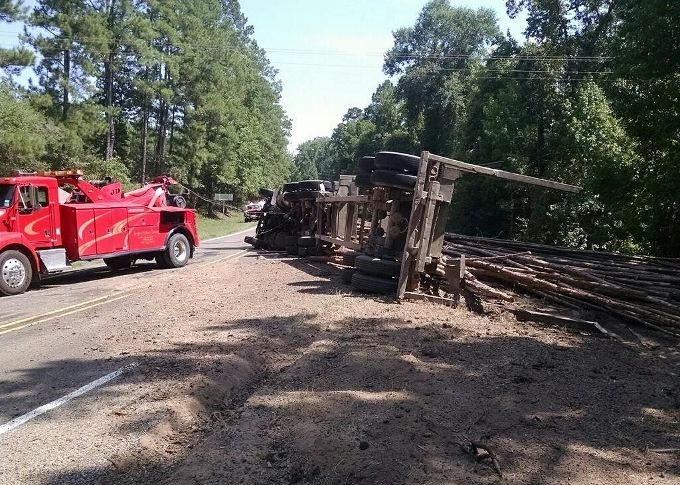 Driver injured in log truck crash | Local News | kjas.com