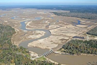 Corps of Engineers announces near complete drawdown of Dam B