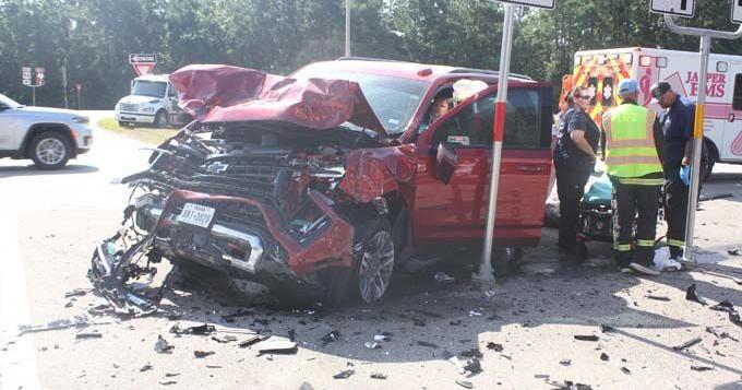 Accident at intersection of Highway 96 and RR-255 sends two people to the hospital