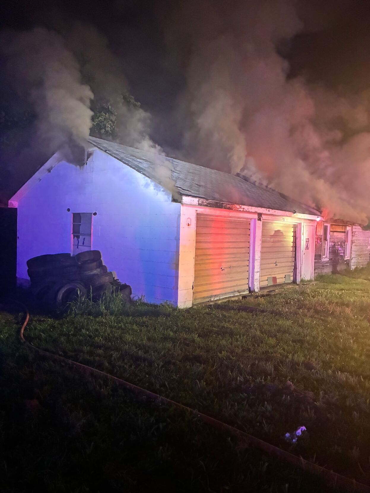 Vacant home destroyed by fire in Ownensville | Newsroom | kjluradio.com