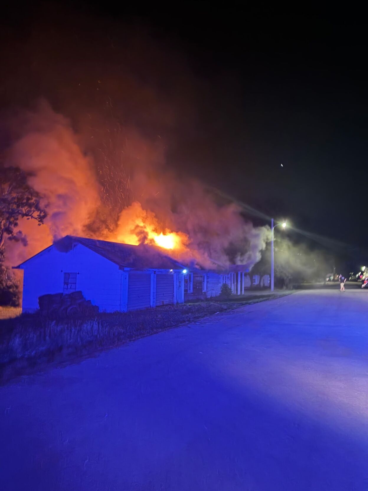 Vacant home destroyed by fire in Ownensville | Newsroom | kjluradio.com