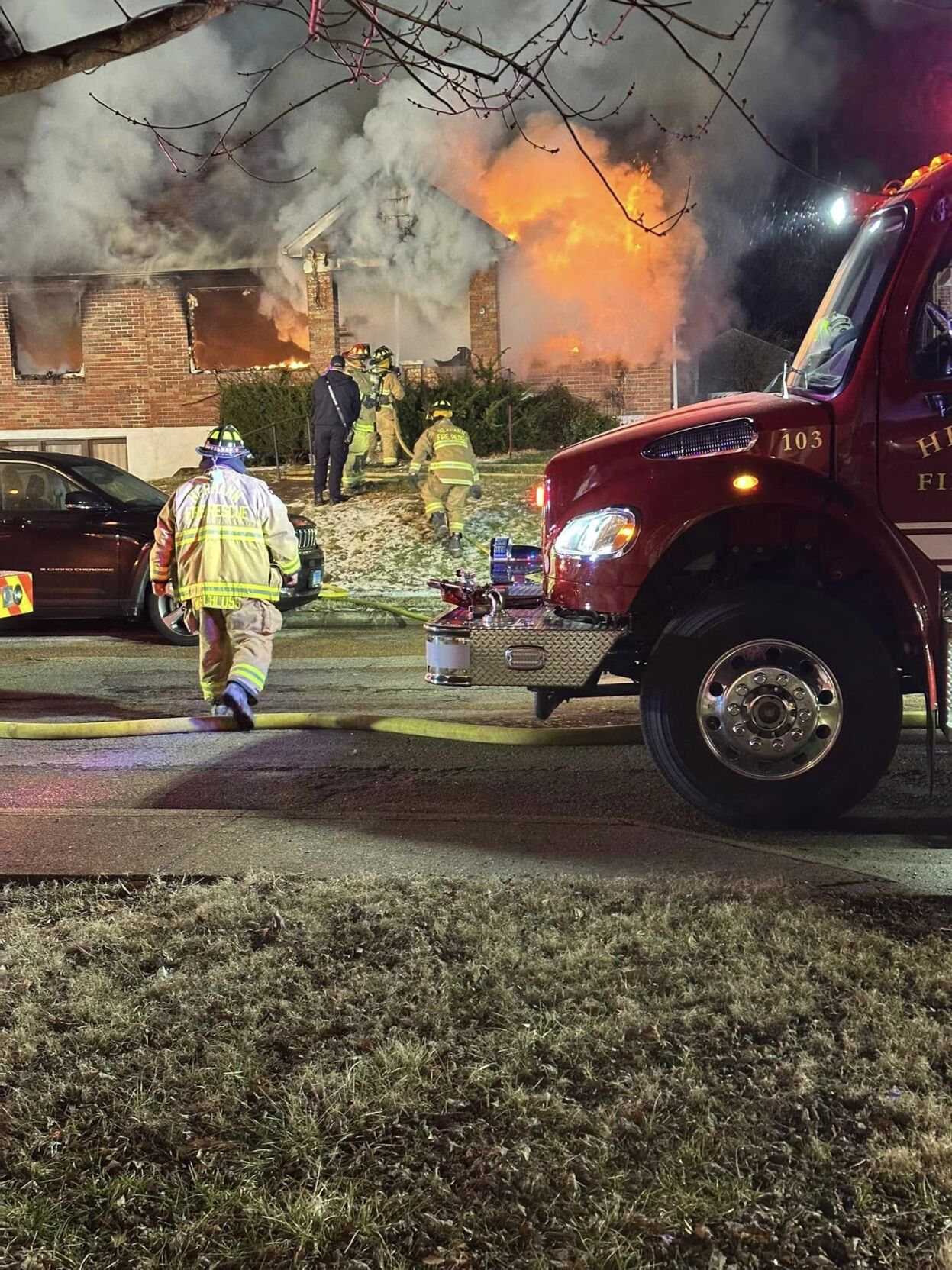 Early morning fire destroys Hermann home | Newsroom | kjluradio.com