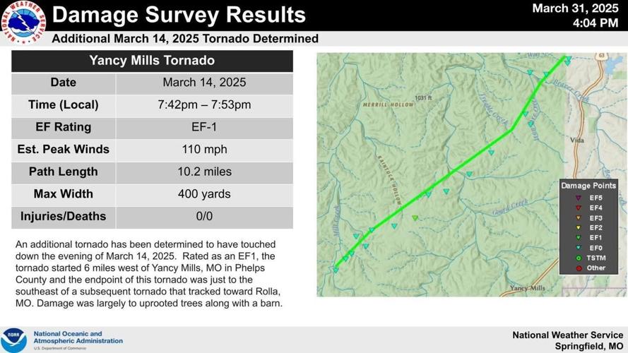 Another tornado confirmed in Phelps County on March 14 and a new one ...