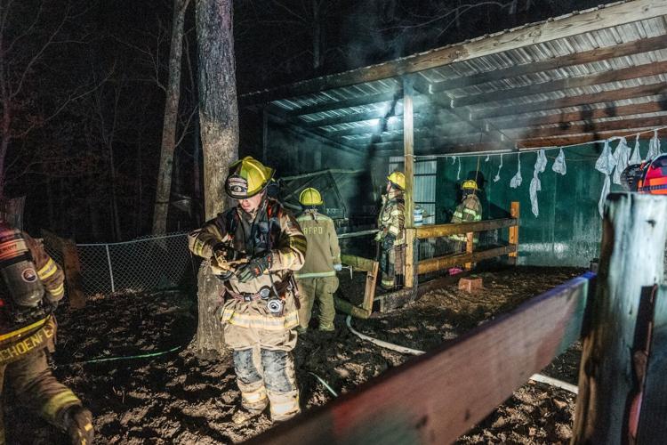 UPDATED Horses saved during outbuilding fire in Gasconade County
