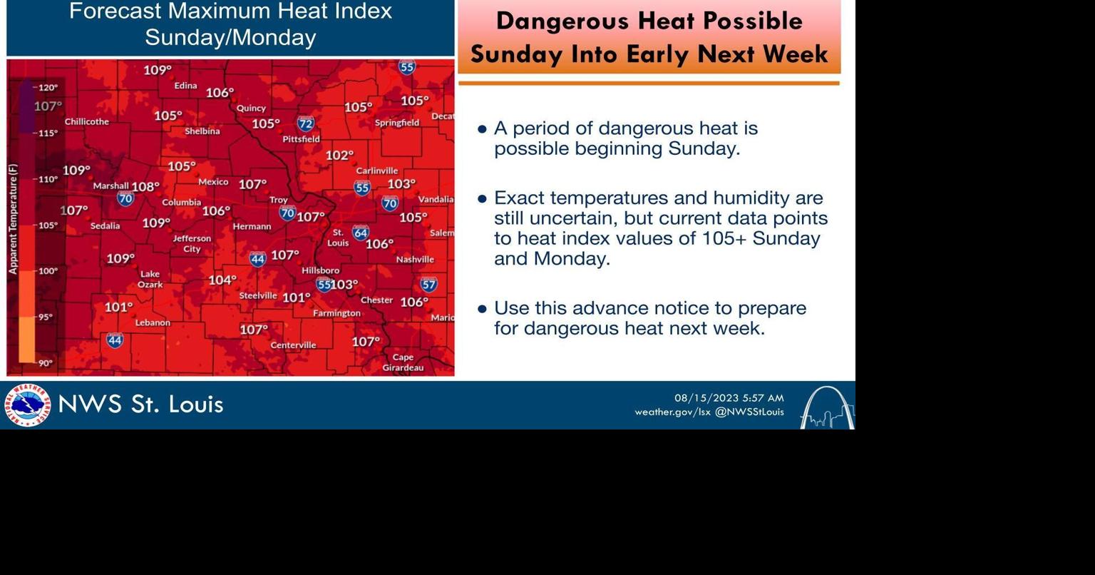 Tornado reported in Linn County; dangerously hot weather on the way