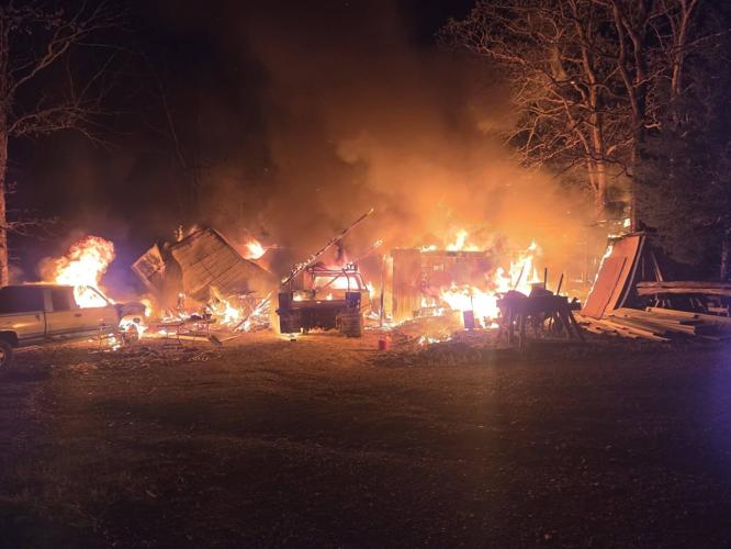 No injuries reported in late night garage fire in Owensville | Newsroom ...