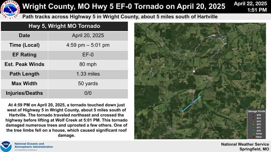 Tornado confirmed in Morgan County | Newsroom | kjluradio.com