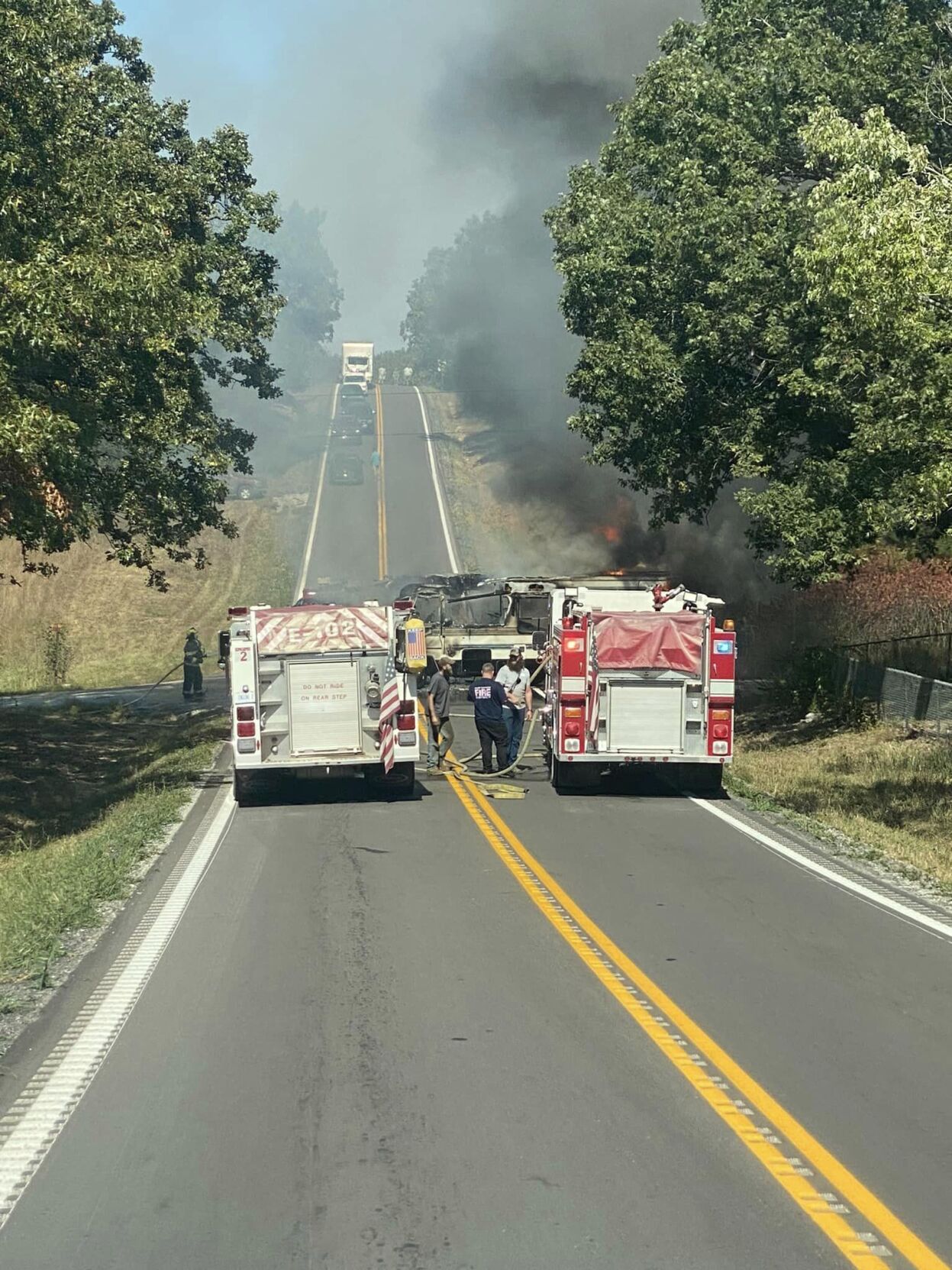 No injuries reported in RV fire in Edwards | Newsroom | kjluradio.com