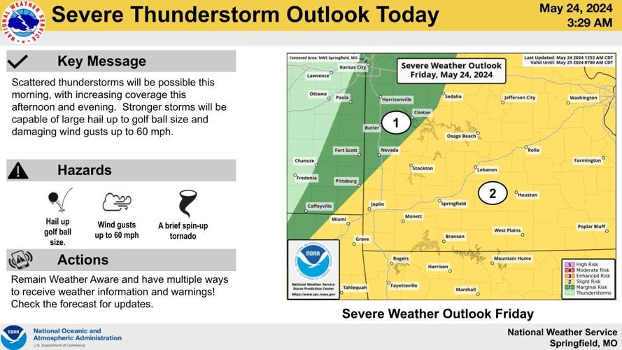 Severe storms possible today and throughout holiday weekend | Newsroom ...