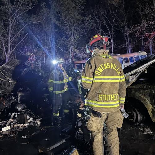 No injuries reported in late night garage fire in Owensville | Newsroom ...